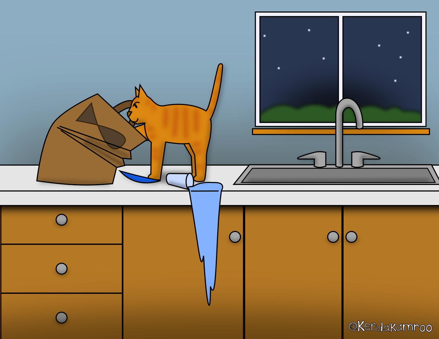 unauthorized midnight snack